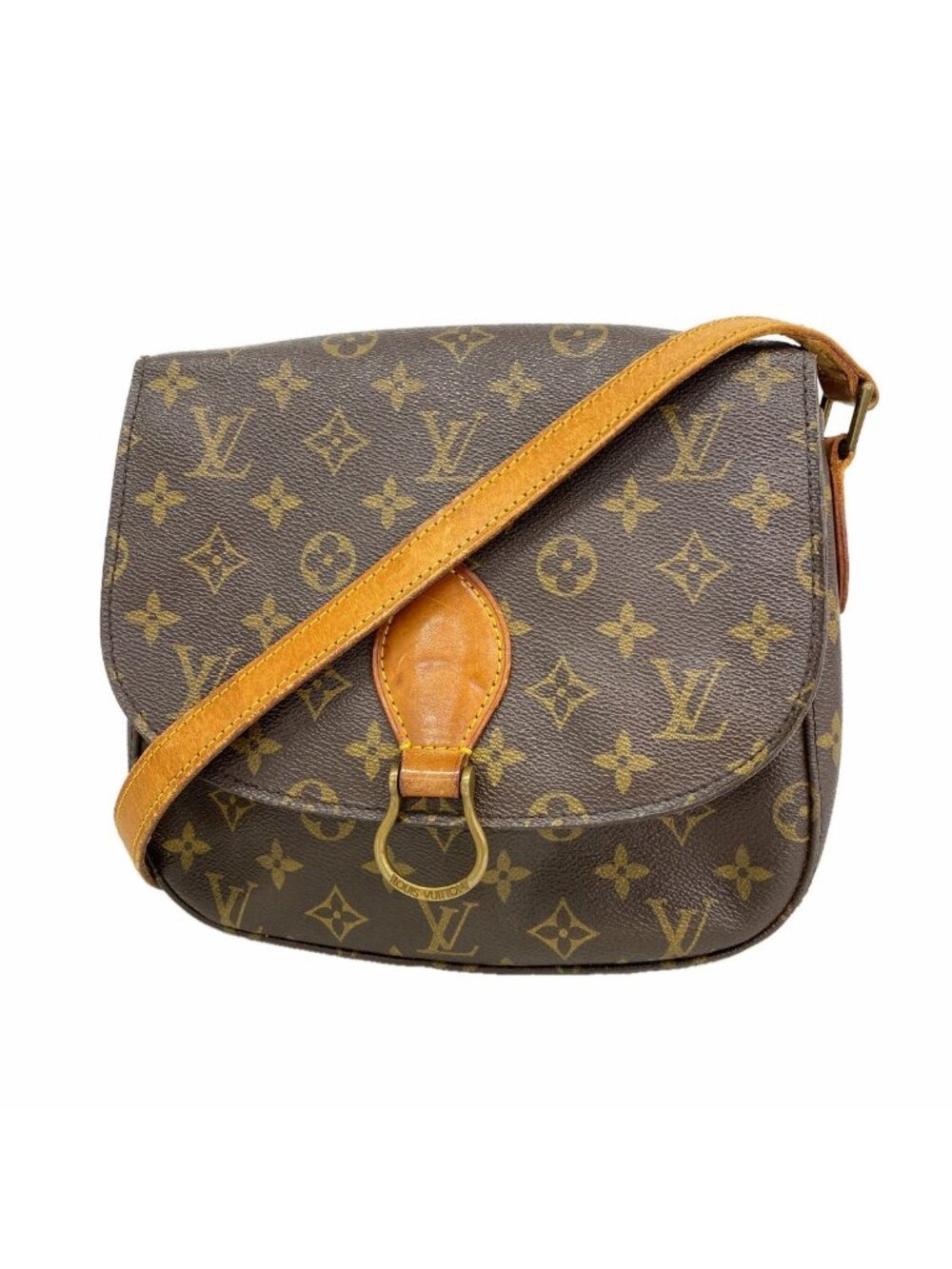Louis Vuitton Shoulder Bag Monogram Saint-cloud GM Brown